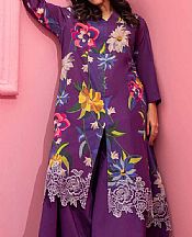 Nishat Plum Lawn Suit (2 pcs)- Pakistani Lawn Dress
