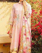 Nishat Light Pink Lawn Suit (2 pcs)- Pakistani Lawn Dress