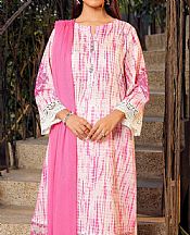 Nishat White/Pink Lawn Suit- Pakistani Designer Lawn Suits