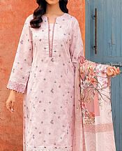 Nishat Light Pink Lawn Suit- Pakistani Lawn Dress