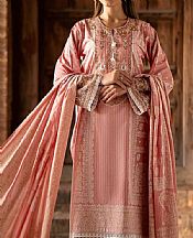 Brownish Pink Lawn Suit