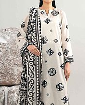 Nishat White Lawn Suit (2 pcs)- Pakistani Designer Lawn Suits