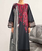 Nishat Black Cambric Suit- Pakistani Designer Lawn Suits