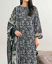Nishat Black Lawn Suit- Pakistani Designer Lawn Suits