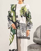 Nishat Off-white Lawn Suit- Pakistani Designer Lawn Suits