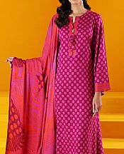 Magenta Linen Suit- Pakistani Winter Clothing