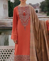 Nishat Coral Karandi Suit- Pakistani Winter Dress