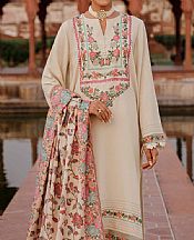 Nishat Ivory Karandi Suit- Pakistani Winter Clothing