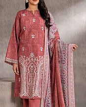 Nishat Coral Khaddar Suit- Pakistani Winter Clothing