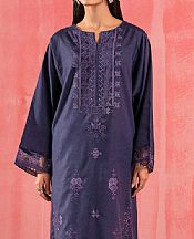 Nishat Navy Blue Suit (2 Pcs)- Pakistani Winter Clothing