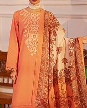 Nishat Coral Jacquard Suit- Pakistani Winter Clothing