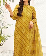 Mustard Lawn Suit- Pakistani Designer Lawn Dress