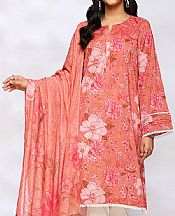 Coral Lawn Suit (2 Pcs)- Pakistani Designer Lawn Dress