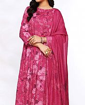 Magenta Lawn Suit (2 Pcs)- Pakistani Lawn Dress