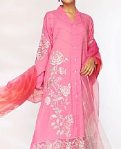 Hot Pink Lawn Suit- Pakistani Designer Lawn Dress