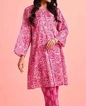 Hot Pink Lawn Suit (2 Pcs)- Pakistani Lawn Dress