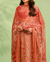 Coral Lawn Suit- Pakistani Designer Lawn Dress