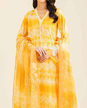 Nishat Yellow Lawn Suit- Pakistani Lawn Dress