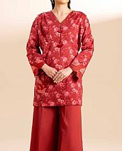 Nishat Faded Red Cambric Suit (2 pcs)- Pakistani Lawn Dress