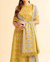 Nishat Butterscotch Lawn Suit- Pakistani Lawn Dress