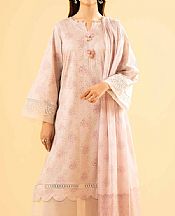 Nishat Cavern Pink Lawn Suit- Pakistani Designer Lawn Suits
