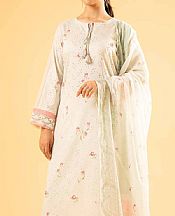 Nishat White Lawn Suit- Pakistani Designer Lawn Suits