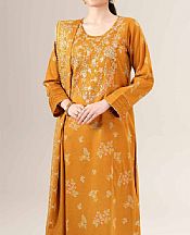 Nishat Cadmium Orange Lawn Suit- Pakistani Lawn Dress