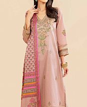 Nishat Cavern Pink Cambric Suit- Pakistani Designer Lawn Suits