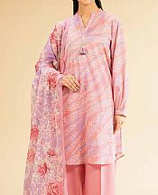 Pink/Lilac Lawn Suit (2 pcs)