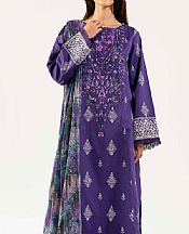 Purple Lawn Suit
