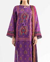 Pastel Purple Lawn Suit (2 pcs)