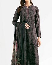 Black Lawn Suit (2 pcs)