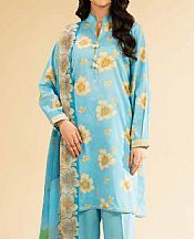 Sky Blue Lawn Suit (2 pcs)