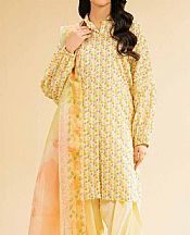 Light Yellow Lawn Suit (2 pcs)