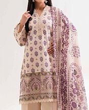 Nishat Oyster Pink Lawn Suit (2 pcs)- Pakistani Lawn Dress