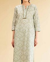 Nishat Green Mist Cambric Suit (2 pcs)- Pakistani Designer Lawn Suits