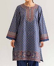 Dusky Blue Cambric Suit (2 pcs)