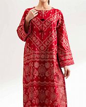 Red Jacquard Suit (2 pcs)