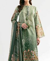 Sage Green Lawn Suit