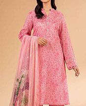 Pink Lawn Suit