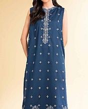 Deep Blue Cambric Suit (2 pcs)