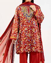 Scarlet Lawn Suit