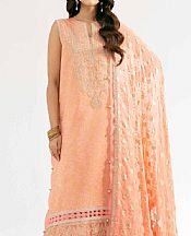 Nishat Peachy Pink Lawn Suit- Pakistani Lawn Dress