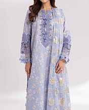 Nishat Lavender Lawn Suit- Pakistani Lawn Dress