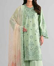 Nishat Green Mist Lawn Suit- Pakistani Designer Lawn Suits