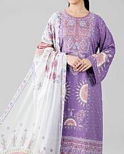 Nishat Lilac Lawn Suit- Pakistani Designer Lawn Suits