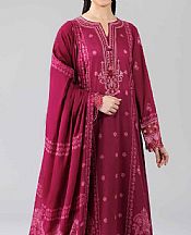Nishat Raspberry Rose Lawn Suit- Pakistani Designer Lawn Suits