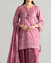 Nishat Pink Lawn Suit- Pakistani Lawn Dress