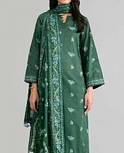 Nishat Green Lawn Suit- Pakistani Lawn Dress
