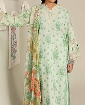 Nishat Light Mint Lawn Suit- Pakistani Designer Lawn Suits